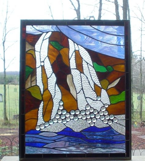 1000 Images About Glass Waterfalls On Pinterest Window Panels Window And Stained Glass