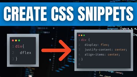 🔴 Create Your Own Css Snippets In Vs Code In 2022 Make Developer Life