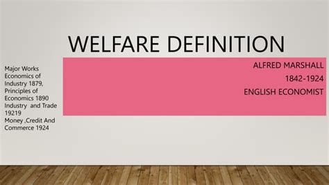 Welfare Definition 1pptx