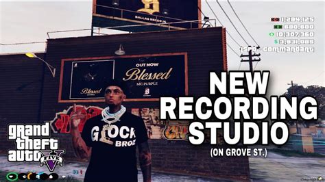 New Recording Studio On Grove St Gta 5 Rp Fivem How To Add Music