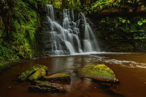 Yorkshire Waterfalls Goit Stock Waterfalls