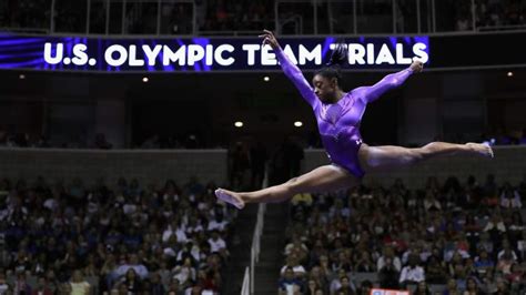women s gymnastics olympic trials results sunday scores