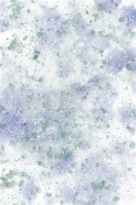 Vertical Delicate Light Monochrome Watercolor Background Green And