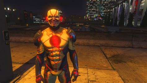 Reverse Flash Character Pack Add On Ped Gta5