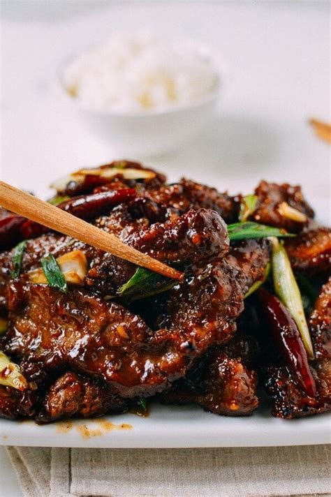 Rub the inside with salt, fill up with hot stones and seal tightly. Mongolian Beef Recipe, An "Authentic" version - The Woks of Life