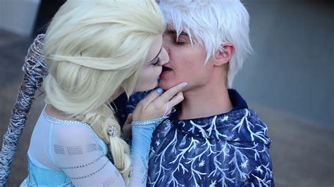 This ship is actually not canon due to jack being of dreamworks character while elsa is a disney character. JELSA CMV - Jack Frost x Elsa - YouTube