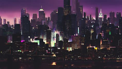 Find and download cyberpunk background on hipwallpaper. Download 3840x2160 wallpaper cyberpunk, buildings, dark ...
