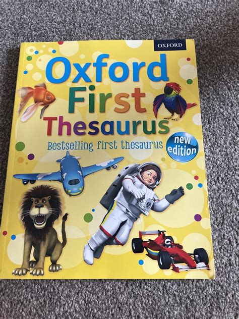Oxford First Thesaurus By Oxford Dictionaries Andrew Delahunty Mixed