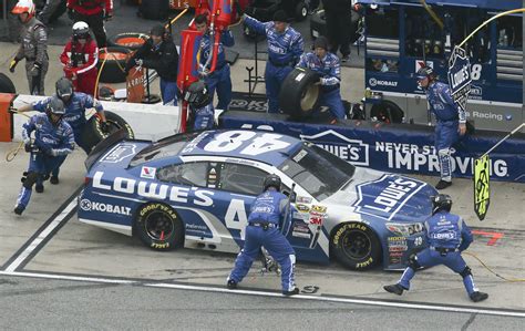 Like in any professional sport, there is. Kyle Busch, Jimmie Johnson on how NASCAR pit stops are ...
