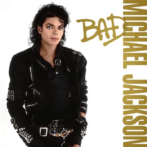 An Alternate ‘gold Edition Of Michael Jacksons Bad Album Cover