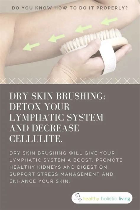 Health Benefits Of Dry Skin Brushing Healthy Holistic Living