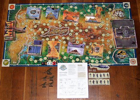 The Lost World Jurassic Park Board Game Jurassic Park Wiki Fandom