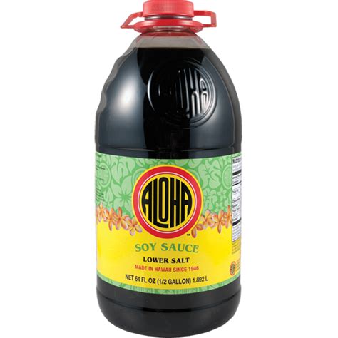 Buy Aloha Brand Aloha Soy Sauce L Low Sodium By The Case At U S Trading Company Asian