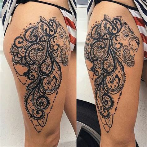 30 Intricate Lace Animal Tattoo Amazing Tattoo Ideas