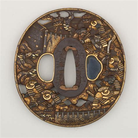 Sword Guard Tsuba Japanese The Metropolitan Museum Of Art