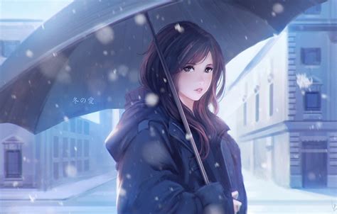 14 Winter Anime Desktop Wallpapers Baka Wallpaper