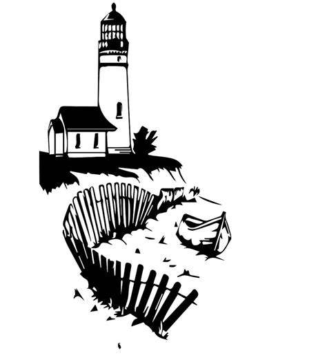 Svg Eps Ai File Instant Download Silhouette Lighthouse Etsy Canada