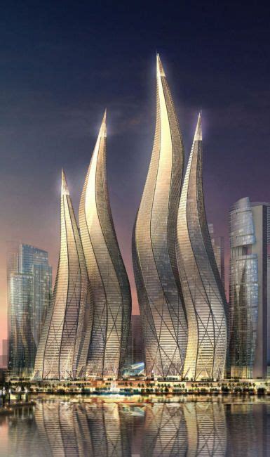 Dubai Towers Dubai United Arab Emirates Viajes Maravillas