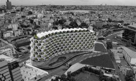 Trees Will Grow On The Balconies Of Istanbuls Honeycomb Like