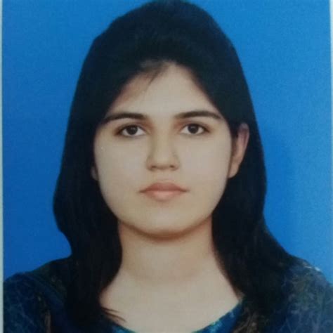 Ayesha Khan Phd Student The Islamia University Of Bahawalpur