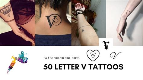 50 Letter V Tattoo Designs Ideas And Templates Youtube