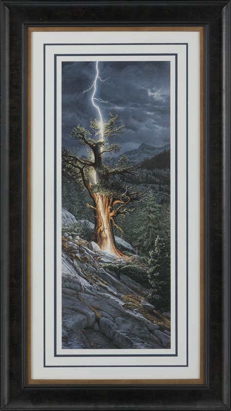 Sold Price Stephen Lymans Thunderbolt Framed Limited Edition Print