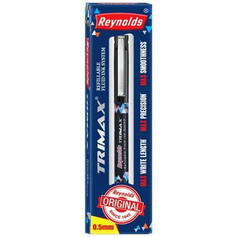 Buy Reynolds Trimax Pen Black Ink Online At Best Price Of Rs 59