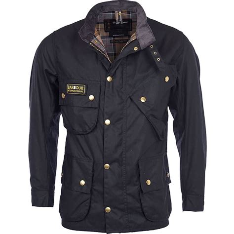 Barbour International Jacket Black Mwx0004bk51 A7 Uk