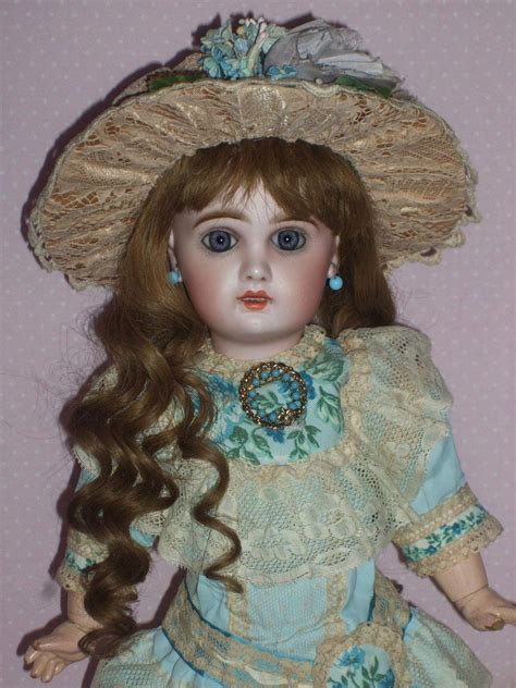 Fabulous Size 6 Tete Jumeau Doll In Vintage French Style Costume