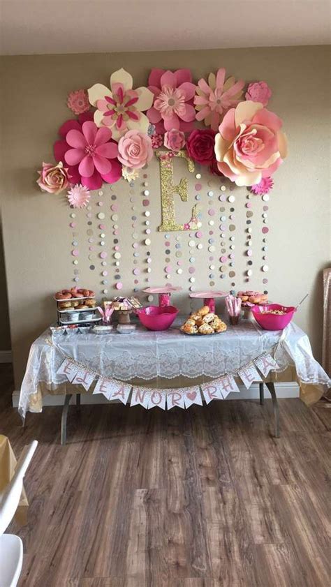 15 Unique Baby Shower Ideas Baby Shower Girl Decorations Pink Girl