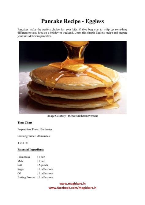 We did not find results for: Eggless Pancake recipe for Kids