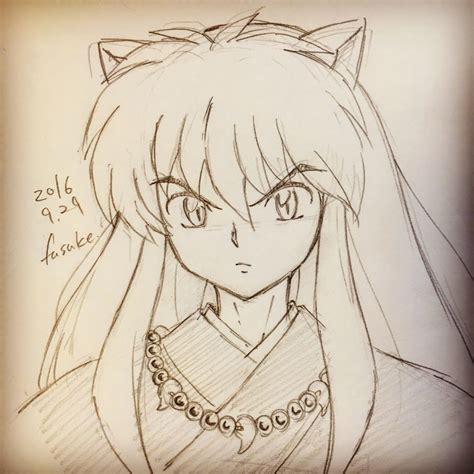 Inuyasha Inuyasha Anime Anime Character Drawing