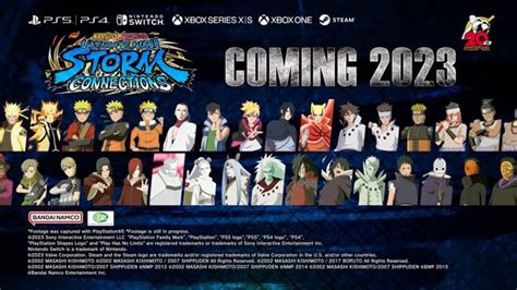 Bande Annonce Des Personnages De Naruto X Boruto Ultimate Ninja Storm