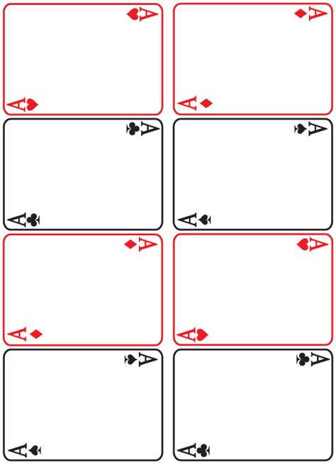 There are 22464 blank card template for sale on etsy, and they cost $3.38 on average. Blank Playing Cards | White Gold