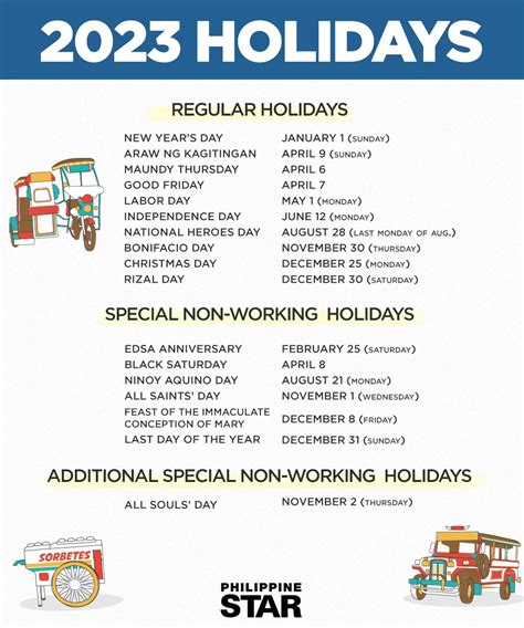2023 Holidays Philippines Proclamation Get Calendar 2023 Update