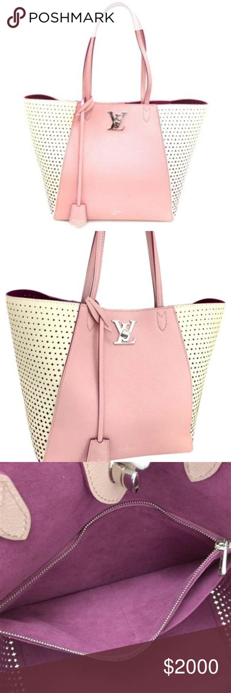 Like new iena mm this is the medium sized zipper tote from louis vuitton. Louis Vuitton lockme tote | Louis vuitton, Pink tote, Tote