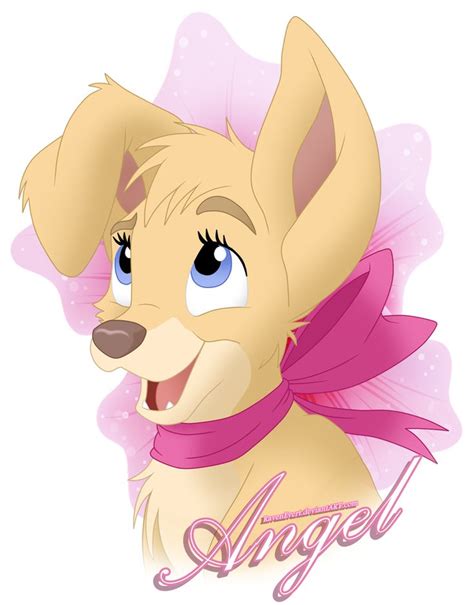 Angel ~ Lady And The Tramp Ii Scamps Adventure 2001 Dog Design