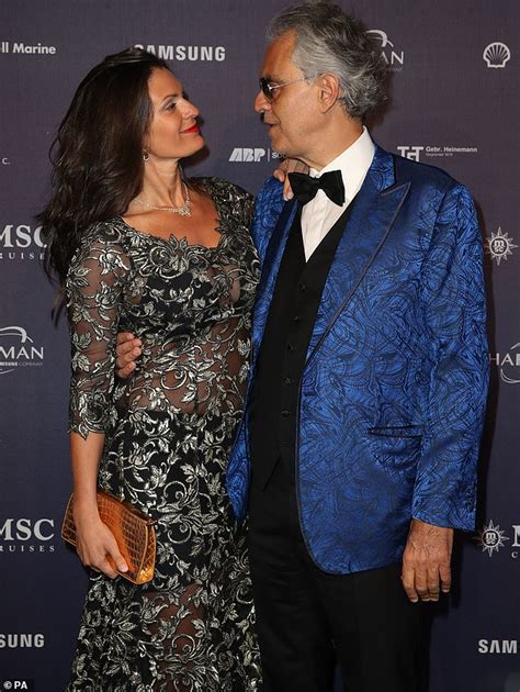 The couple welcomed a daughter, virginia, in 2012. Andrea Bocelli, 60, cosies up to wife Veronica Berti, 35 ...