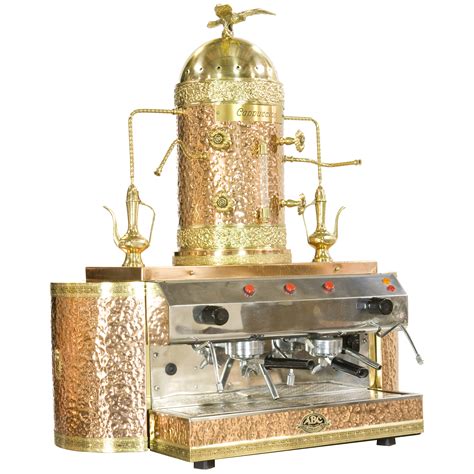 Cappuccino Machine Abc Double Copper 4 Pc Air Designs