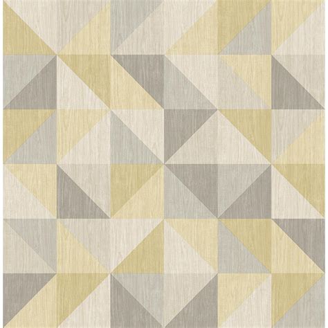 A Street Puzzle Yellow Geometric Wallpaper Sample 2697