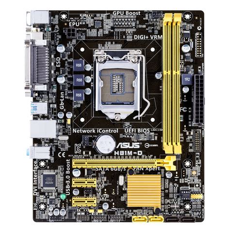 Asus H81m D Intel H81 Lga 1150 Socket H3 Micro Atx Motherboard