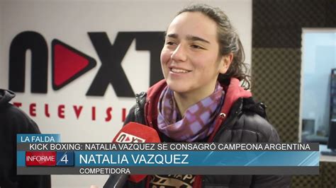 Kick Boxing Natalia Vazquez Se ConsagrÓ Campeona Argentina Youtube