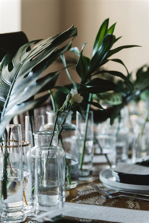 Maybe you would like to learn more about one of these? Monstera leaf decor | Wedding & Party Ideas | 100 Layer Cake