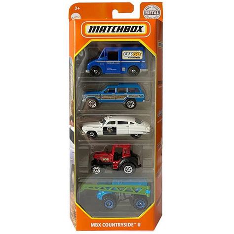 Matchbox Matchbox 5 Pack Mbx Countryside Ii Playone