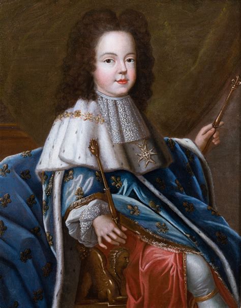 Portrait Of Louis Xv As A Child Workshop Of Pierre Gobert C 1716