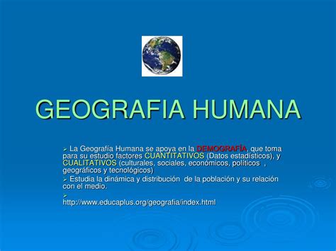 Ppt Geografia Humana Powerpoint Presentation Free Download Id800343