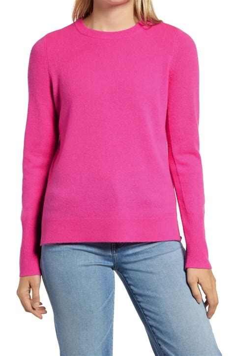 Halogen Crewneck Cashmere Sweater Nordstrom Sales And Deals Black