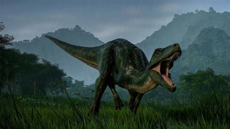 🌍 Jurassic World Evolution Herrerasaurus Hunting In Jungle