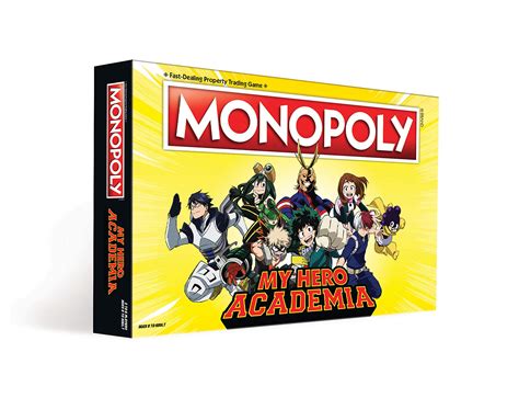 Buy Monopoly: My Hero Academia Board Game | Buy, Sell, Trade Fan