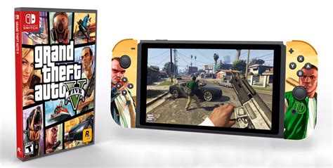 I want grand theft auto v on the switch, and so do other people. Fan Art: How Grand Theft Auto V Will Look Like If It Comes To Switch | NintendoSoup